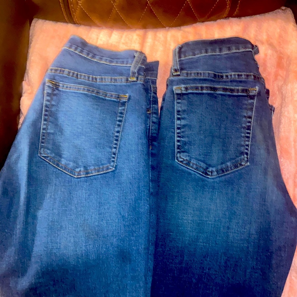 Two pair of jeans